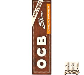 OCB Ungebleicht - Virgin - Slim + Tips - Ultra dünn - Zigarettenpapier (32 Blättchen + 32 Tips) OCB Ungebleicht - Virgin - Slim + Tips - Ultra dünn - Zigarettenpapier (32 Blättchen + 32 Tips)
