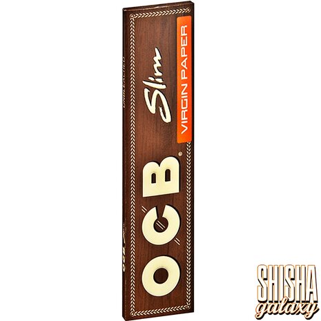 OCB OCB - Braun - Ungebleicht - Virgin - Slim - Ultra dünn - Zigarettenpapier (32 Blättchen) OCB OCB - Braun - Ungebleicht - Virgin - Slim - Ultra dünn - Zigarettenpapier (32 Blättchen)