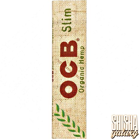 OCB OCB - Organic Hemp - Slim - Ultra dünn - Zigarettenpapier (32 Blättchen) OCB OCB - Organic Hemp - Slim - Ultra dünn - Zigarettenpapier (32 Blättchen)