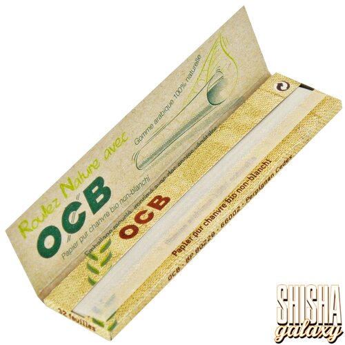 OCB OCB - Organic Hemp - Slim - Ultra dünn - Zigarettenpapier (32 Blättchen)