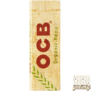 OCB Organic Hemp - Kurz - Ultra dünn - Zigarettenpapier (50 Blättchen)