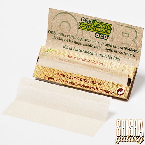 OCB OCB - Organic Hemp - Kurz - Ultra dünn - Zigarettenpapier (50 Blättchen)