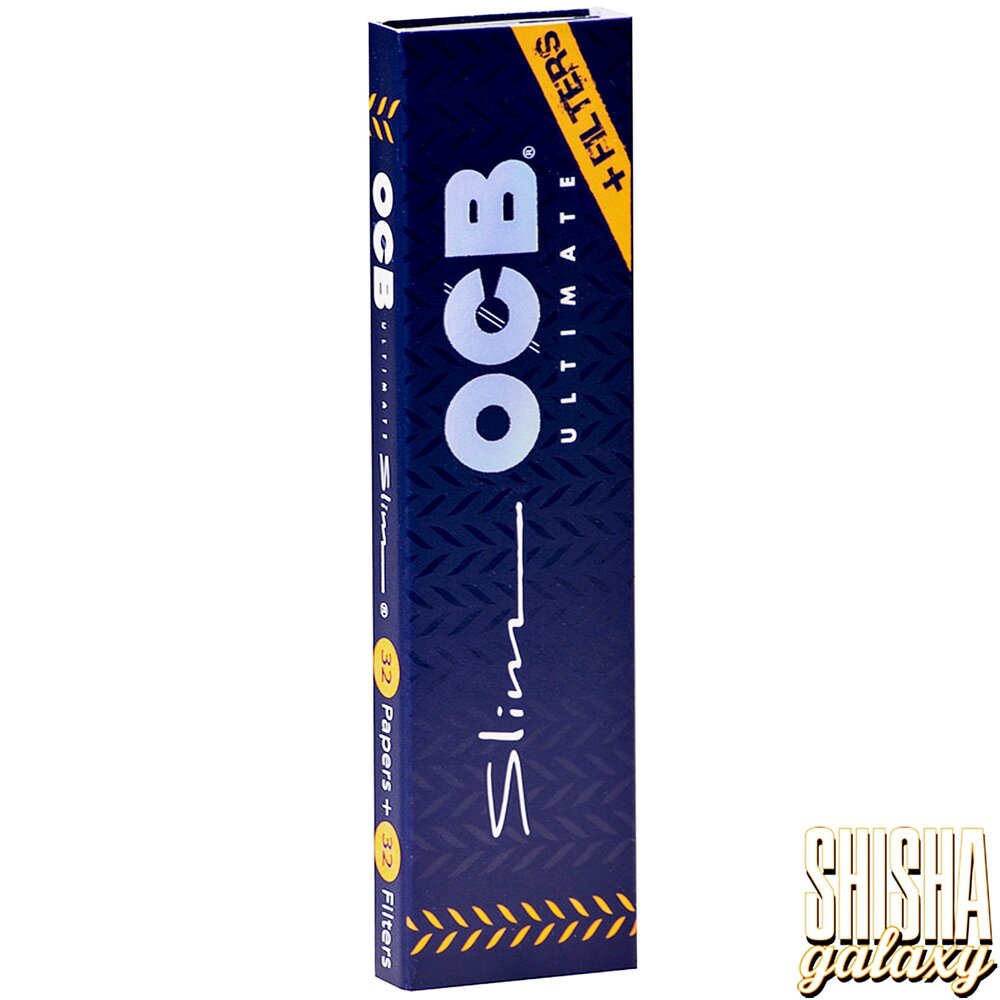 OCB OCB - Ultimate - Slim + Tips - Ultra dünn - Zigarettenpapier (32 Blättchen + 32 Tips) OCB OCB - Ultimate - Slim + Tips - Ultra dünn - Zigarettenpapier (32 Blättchen + 32 Tips)