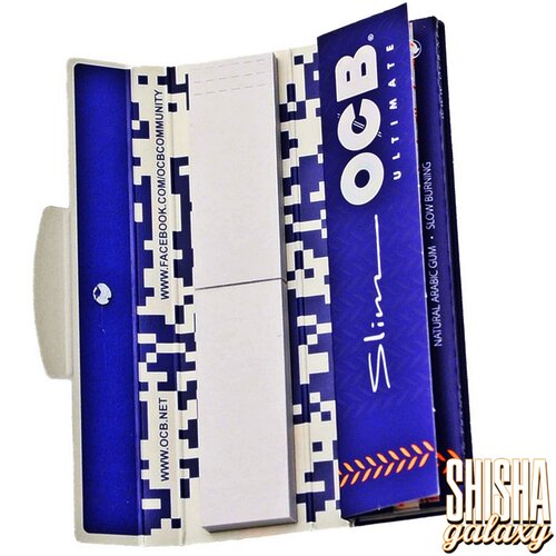 OCB OCB - Ultimate - Slim + Tips - Ultra dünn - Zigarettenpapier (32 Blättchen + 32 Tips)
