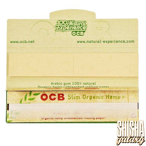 OCB OCB - Organic Hemp - Slim - Ultra dünn - Zigarettenpapier (32 Blättchen + 32 Tips) OCB OCB - Organic Hemp - Slim - Ultra dünn - Zigarettenpapier (32 Blättchen + 32 Tips)