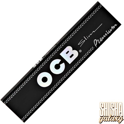 OCB OCB - Schwarz - Premium - Slim - Extra dünn - Zigarettenpapier (32 Blättchen)