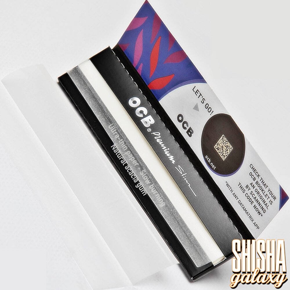 OCB OCB - Schwarz - Premium - Slim - Extra dünn - Zigarettenpapier (32 Blättchen) OCB OCB - Schwarz - Premium - Slim - Extra dünn - Zigarettenpapier (32 Blättchen)