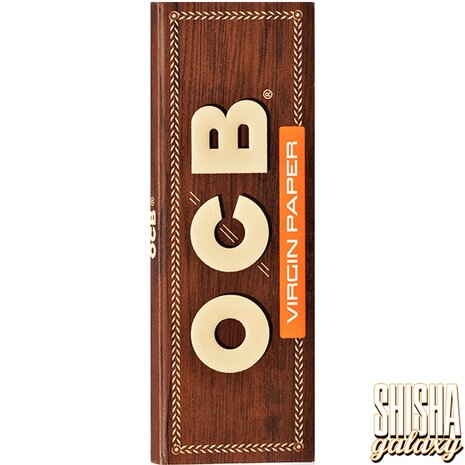 OCB OCB - Braun - Ungebleicht - Virgin - Kurz - Ultra dünn - Zigarettenpapier (50 Blättchen) OCB OCB - Braun - Ungebleicht - Virgin - Kurz - Ultra dünn - Zigarettenpapier (50 Blättchen)