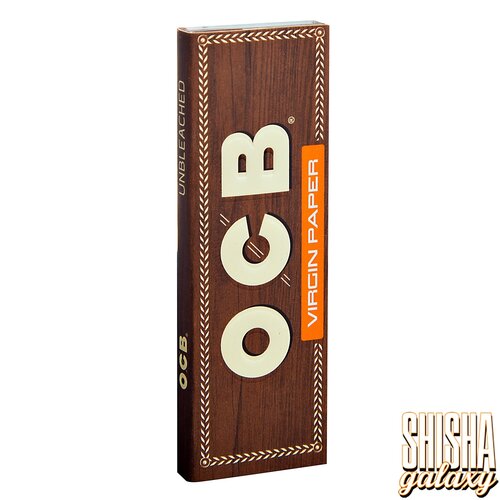 OCB OCB - Braun - Ungebleicht - Virgin - Kurz - Ultra dünn - Zigarettenpapier (50 Blättchen)