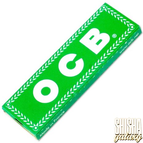 OCB OCB - Grün - Kurz - Extra dünn - No.8 - Zigarettenpapier (50 Blättchen) OCB OCB - Grün - Kurz - Extra dünn - No.8 - Zigarettenpapier (50 Blättchen)
