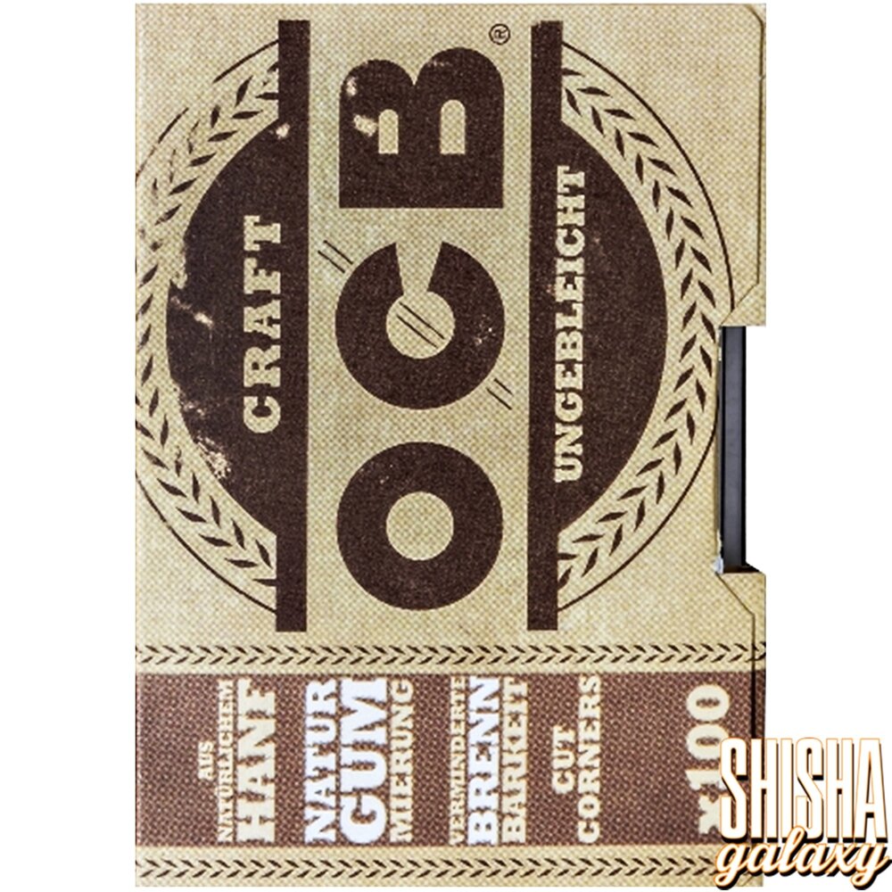OCB OCB - Craft - Ungebleicht - Kurz - Ultra dünn - Zigarettenpapier (100 Blättchen) OCB OCB - Craft - Ungebleicht - Kurz - Ultra dünn - Zigarettenpapier (100 Blättchen)