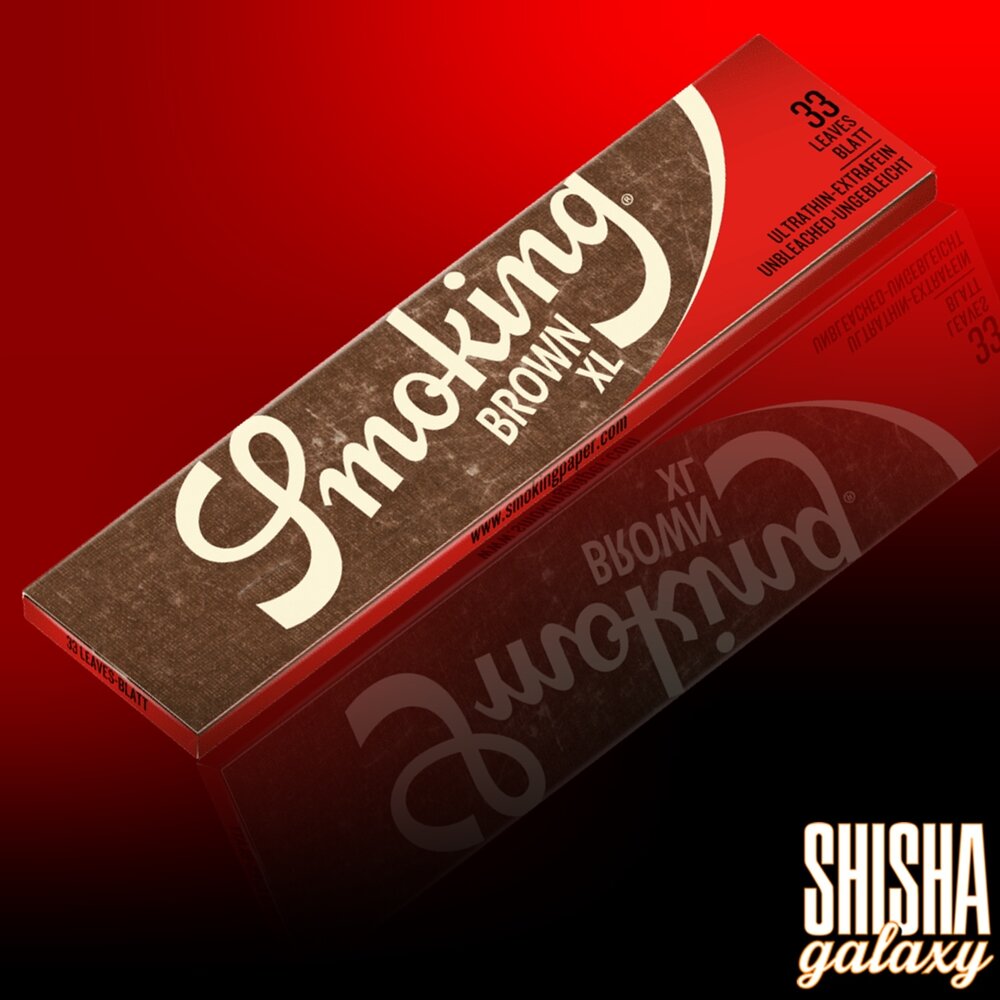 Smoking Smoking - Brown - King Size - Ultra dünn - Zigarettenpapier (33 Blättchen)