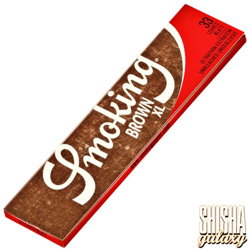 Smoking Smoking - Brown - King Size - Ultra dünn - Zigarettenpapier (33 Blättchen)