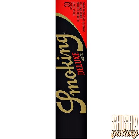 Smoking Smoking - Deluxe - King Size - Ultra dünn - Zigarettenpapier (33 Blättchen) Smoking Smoking - Deluxe - King Size - Ultra dünn - Zigarettenpapier (33 Blättchen)