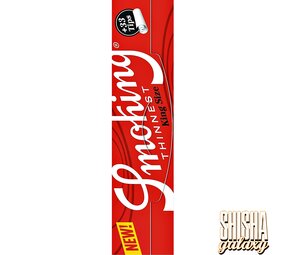 Smoking Thinnest - King Size + Tips - Ultra dünn - Zigarettenpapier (33 Blättchen + 33 Tips) Smoking Thinnest - King Size + Tips - Ultra dünn - Zigarettenpapier (33 Blättchen + 33 Tips)