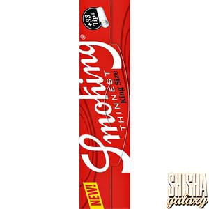 Smoking Thinnest - King Size + Tips - Ultra dünn - Zigarettenpapier (33 Blättchen + 33 Tips)