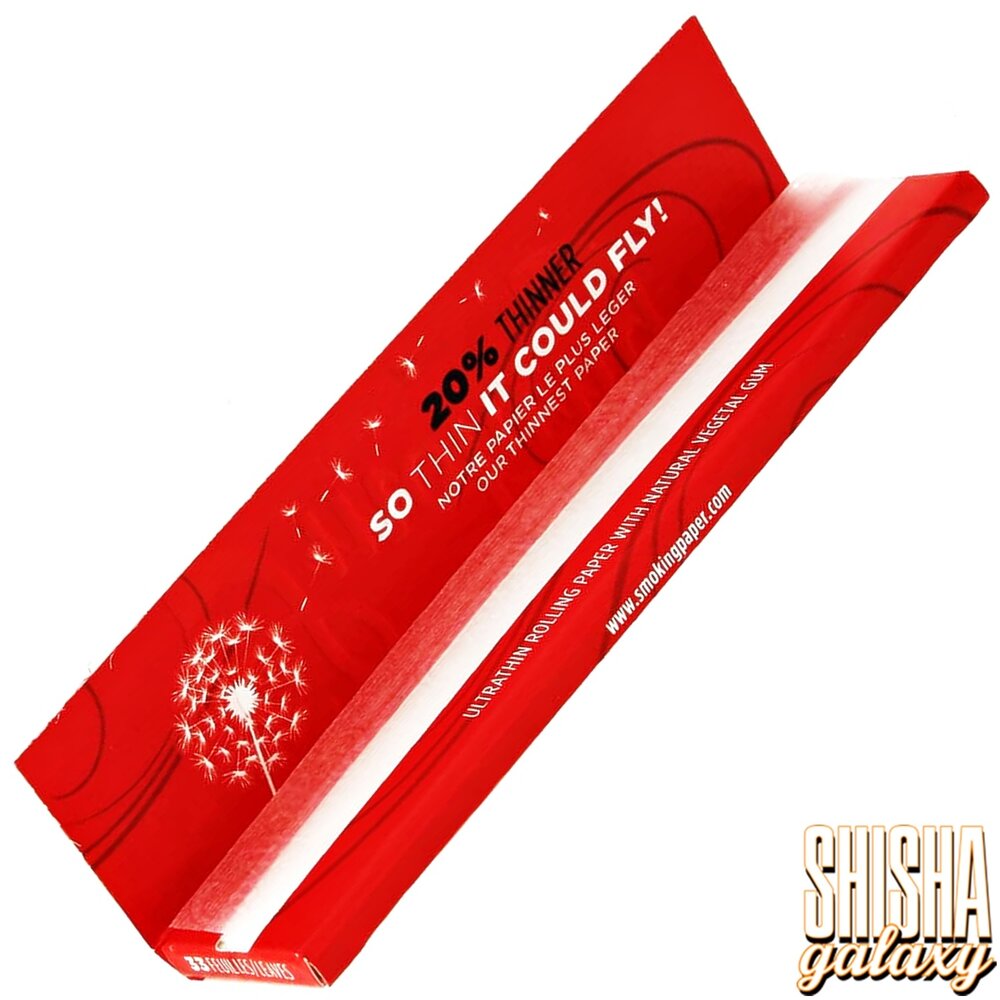 Smoking Smoking - Thinnest - King Size - Ultra dünn - Zigarettenpapier (33 Blättchen) Smoking Smoking - Thinnest - King Size - Ultra dünn - Zigarettenpapier (33 Blättchen)
