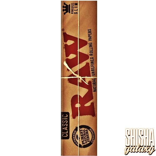 Raw RAW - Classic - King Size Slim - Extra Fine - Zigarettenpapier (32 Blättchen)