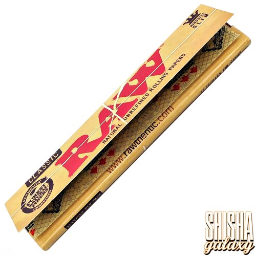 Raw RAW - Classic - King Size Slim - Extra Fine - Zigarettenpapier (32 Blättchen)