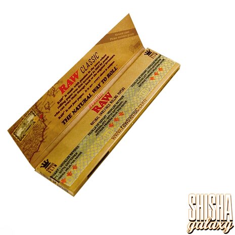 Raw RAW - Classic - King Size Slim - Extra Fine - Zigarettenpapier (32 Blättchen) Raw RAW - Classic - King Size Slim - Extra Fine - Zigarettenpapier (32 Blättchen)
