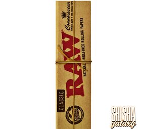 Raw Connoisseur - Classic - King Size Slim + Pre-Rolled Tips - Extra Fine - Zigarettenpapier (32 Blättchen + 24 Pre-Rolled Tips) Raw Connoisseur - Classic - King Size Slim + Pre-Rolled Tips - Extra Fine - Zigarettenpapier (32 Blättchen + 24 Pre-Rolled Tips)