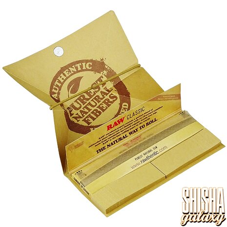 Raw RAW - Artesano - Classic - King Size Slim + Tips + Tray - Extra Fine - Zigarettenpapier (32 Blättchen + 32 Tips + 1 Tray)