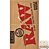 Raw RAW - Classic - Regular- Single Wide - Extra Fine - Zigarettenpapier (100 Blättchen)