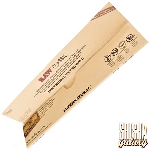 Raw RAW - Classic - Huge - Supernatural - XXL - 12 Inch - Extra Fine - Zigarettenpapier (20 Blättchen)