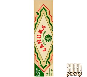 Canuma Bambusblättchen - King Size - Classic - Zigarettenpapier (32 Blättchen + 32 Tips) Canuma Bambusblättchen - King Size - Classic - Zigarettenpapier (32 Blättchen + 32 Tips)