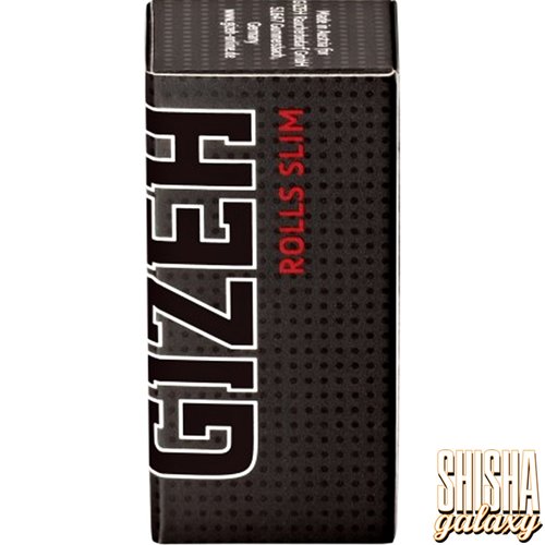 Gizeh Gizeh - Black - Rolls Slim - Extra Fine - 5 Meter - Endlospaper