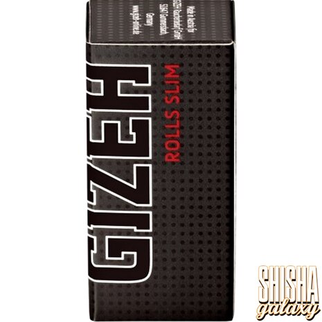 Gizeh Gizeh - Black - Rolls Slim - Extra Fine - 5 Meter - Endlospaper Gizeh Gizeh - Black - Rolls Slim - Extra Fine - 5 Meter - Endlospaper