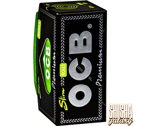 OCB Schwarz - Premium - Slim Rolls - Extra dünn - 4 Meter - Endlospaper OCB Schwarz - Premium - Slim Rolls - Extra dünn - 4 Meter - Endlospaper