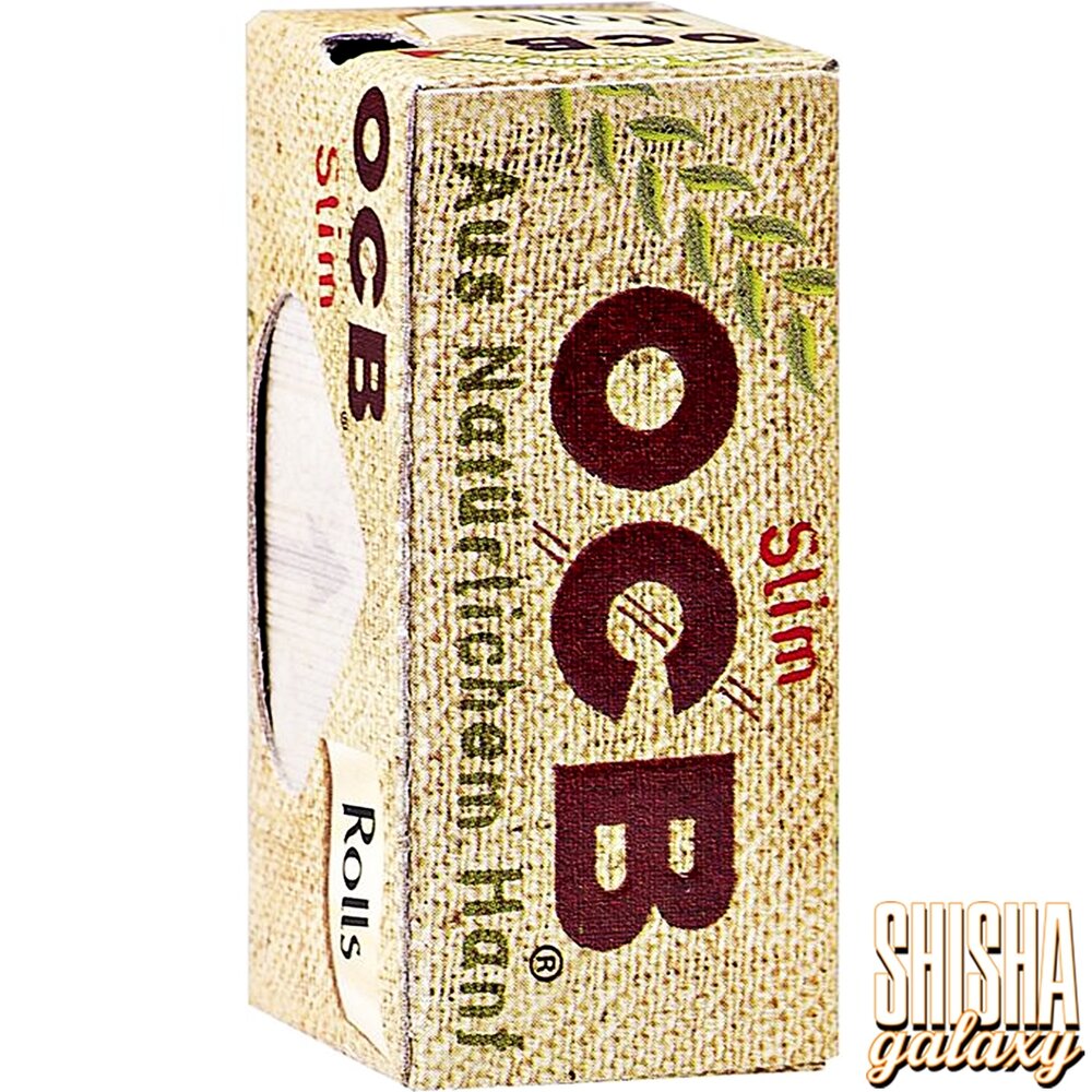 OCB OCB - Organic Hemp - Slim Rolls - Ultra dünn - 4 Meter - Endlospaper OCB OCB - Organic Hemp - Slim Rolls - Ultra dünn - 4 Meter - Endlospaper