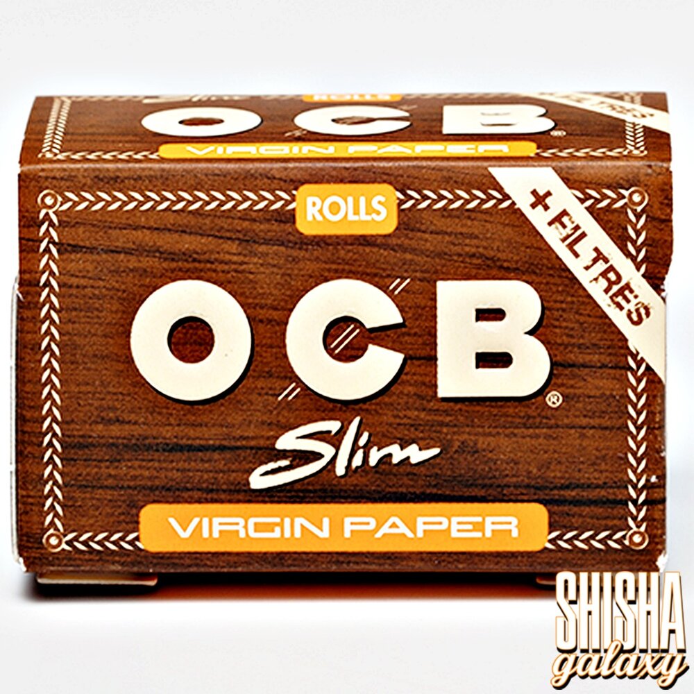 OCB OCB - Virgin - Slim Rolls - Ultra dünn - 4 Meter + 40 Tips - Endlospaper OCB OCB - Virgin - Slim Rolls - Ultra dünn - 4 Meter + 40 Tips - Endlospaper