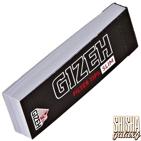 Gizeh Gizeh - Black - Slim - Filter Tips - 35 Tips Gizeh Gizeh - Black - Slim - Filter Tips - 35 Tips