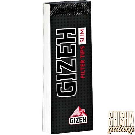 Gizeh Gizeh - Black - Slim - Filter Tips - 35 Tips Gizeh Gizeh - Black - Slim - Filter Tips - 35 Tips