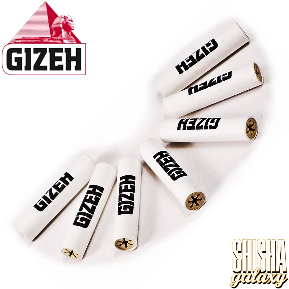 Gizeh Gizeh - Active Filter - Activated Charcoal - Ø 8 mm - 10 Stück - Aktivkohlefilter