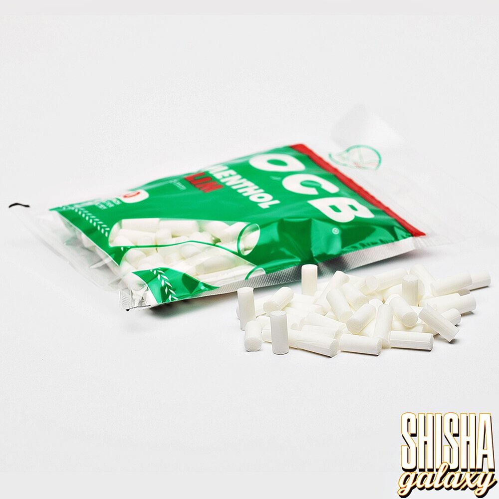 OCB OCB - Menthol - Slim Filter - Ø 6 mm - 120 Stück - Eindrehfilter OCB OCB - Menthol - Slim Filter - Ø 6 mm - 120 Stück - Eindrehfilter