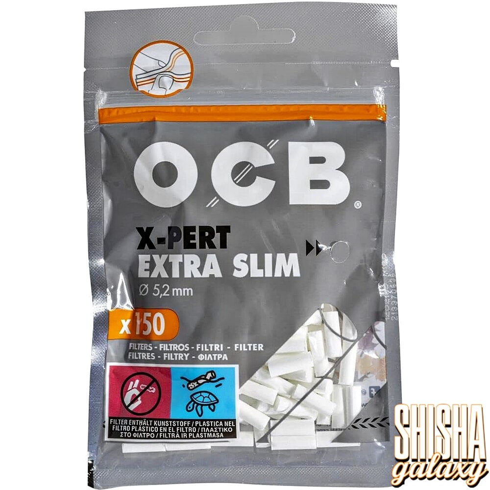 OCB OCB - X-Pert - Extra Slim - Ø 5,2 mm - 150 Stück - Eindrehfilter OCB OCB - X-Pert - Extra Slim - Ø 5,2 mm - 150 Stück - Eindrehfilter