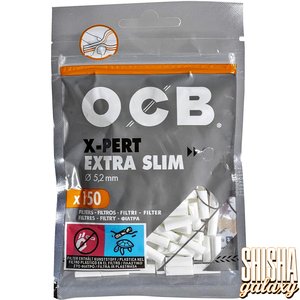 OCB X-Pert - Extra Slim - Ø 5,2 mm - 150 Stück - Eindrehfilter