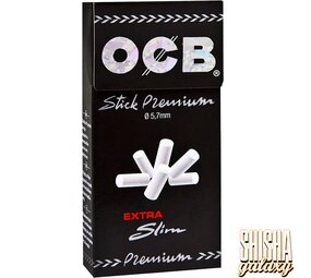 OCB Premium - Filter Sticks - Extra Slim - Ø 5,7 mm - 120 Stück - Eindrehfilter OCB Premium - Filter Sticks - Extra Slim - Ø 5,7 mm - 120 Stück - Eindrehfilter