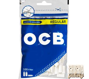 OCB Blau - Regular - Filter - Ø 7,5 mm - 100 Stück - Eindrehfilter OCB Blau - Regular - Filter - Ø 7,5 mm - 100 Stück - Eindrehfilter