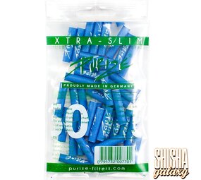 Purize Blau - Xtra Slim - Ø 5,9 mm - 50 Stück - Aktivkohlefilter Purize Blau - Xtra Slim - Ø 5,9 mm - 50 Stück - Aktivkohlefilter