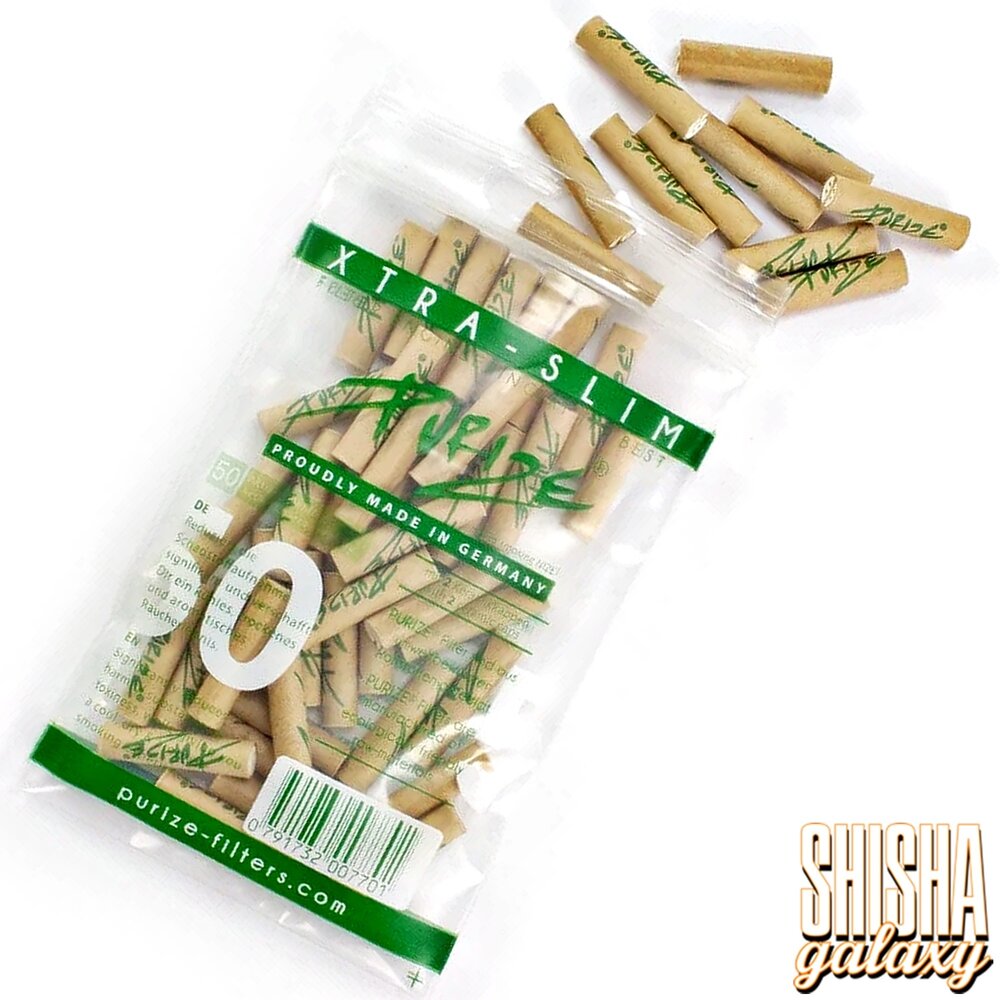 Purize Purize - Organic - Xtra Slim - Ø 5,9 mm - 50 Stück - Aktivkohlefilter Purize Purize - Organic - Xtra Slim - Ø 5,9 mm - 50 Stück - Aktivkohlefilter