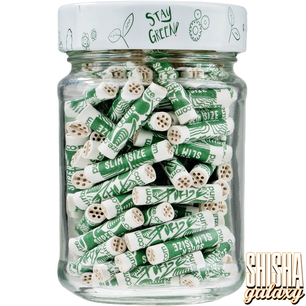 Purize Purize - Weiß - Super Slim Size - Ø 5 mm - 111 Stück - Aktivkohlefilter Purize Purize - Weiß - Super Slim Size - Ø 5 mm - 111 Stück - Aktivkohlefilter