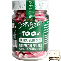 Pink - Xtra Slim Size - Ø 5,9 mm - 100 Stück - Aktivkohlefilter