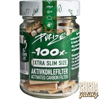 Organic - Xtra Slim Size - Ø 5,9 mm - 100 Stück - Aktivkohlefilter