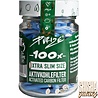 Purize Purize - Blau - Xtra Slim Size - Ø 5,9 mm - 100 Stück - Aktivkohlefilter