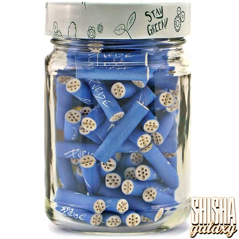 Purize Purize - Blau - Xtra Slim Size - Ø 5,9 mm - 100 Stück - Aktivkohlefilter