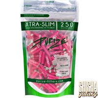 Pink - Xtra Slim Size - Ø 5,9 mm - 250 Stück - Aktivkohlefilter